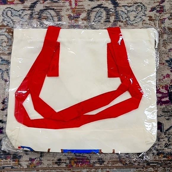 NWT Hello Kitty Women's Canvas Tote Bag, sz MD - Picture 4 of 4